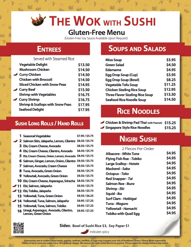 Menu page