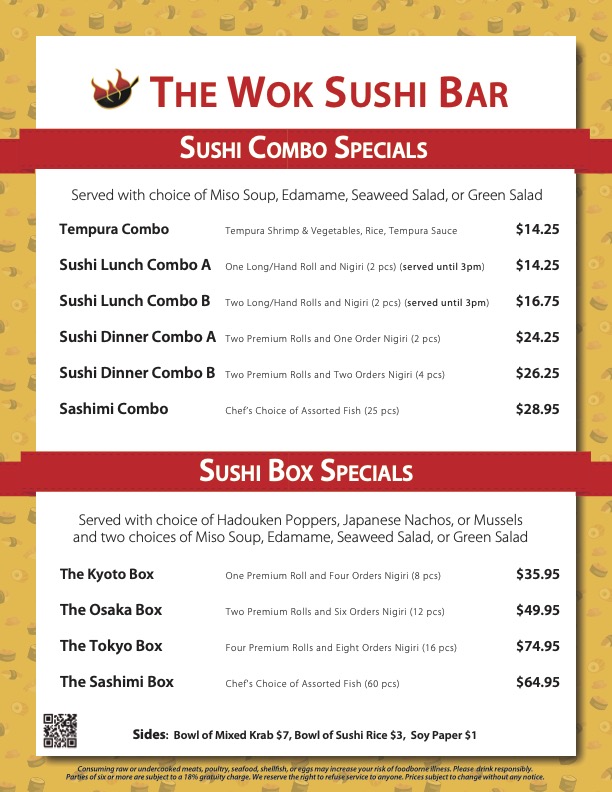 Menu page